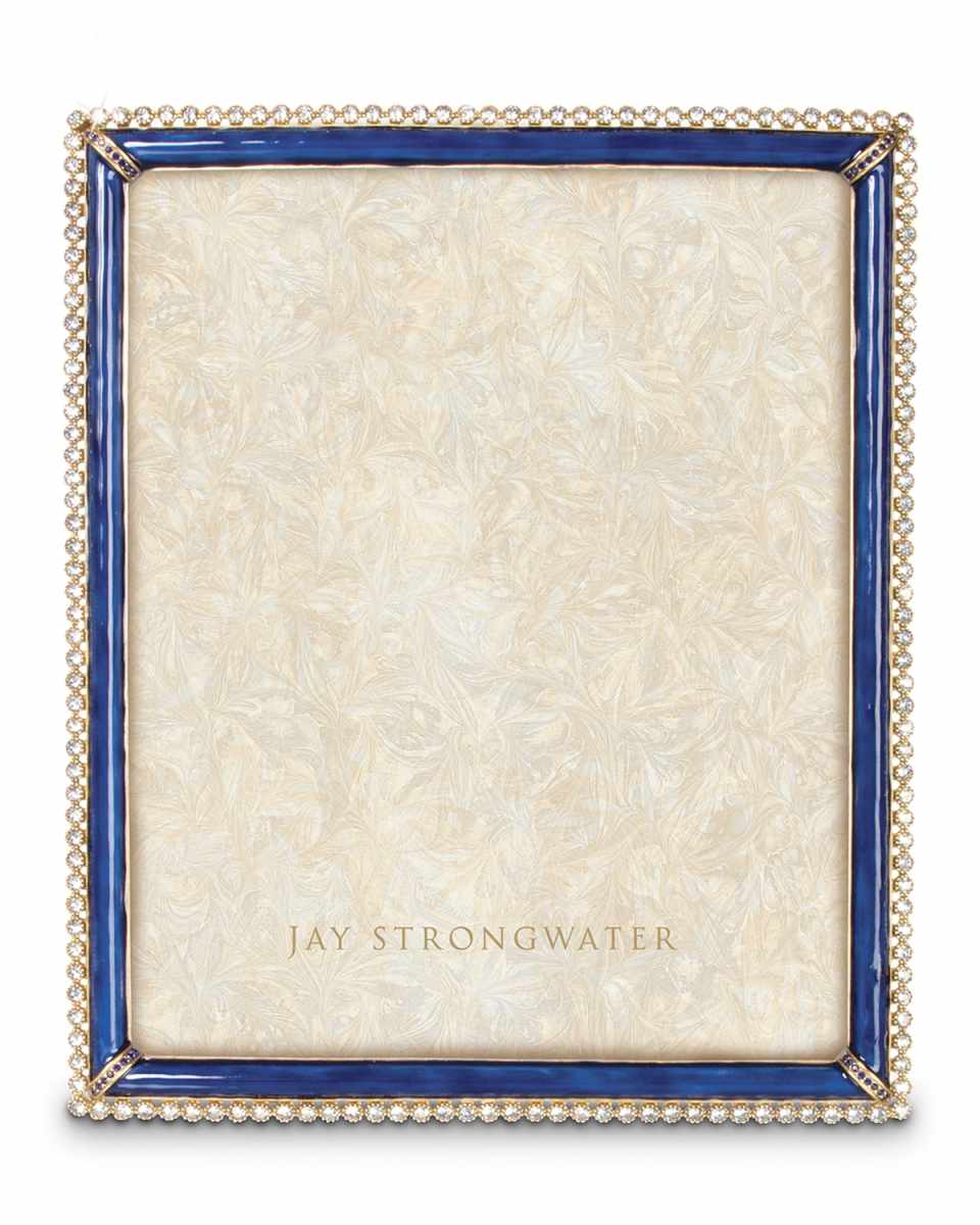 Enamel and Stone Edge Frame, 8" x 10"